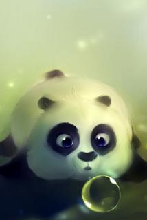可爱的大熊猫手机壁纸图片