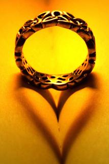 见证爱情的戒指非主流手机壁纸图片