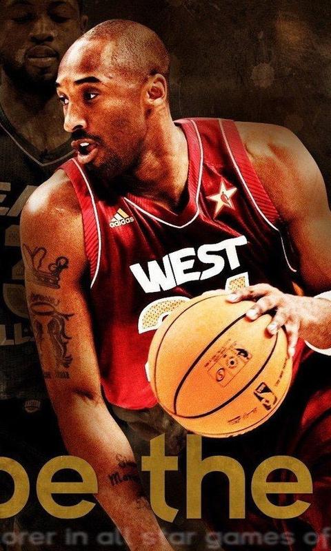 NBA球星科比·布莱恩特手机壁纸图片