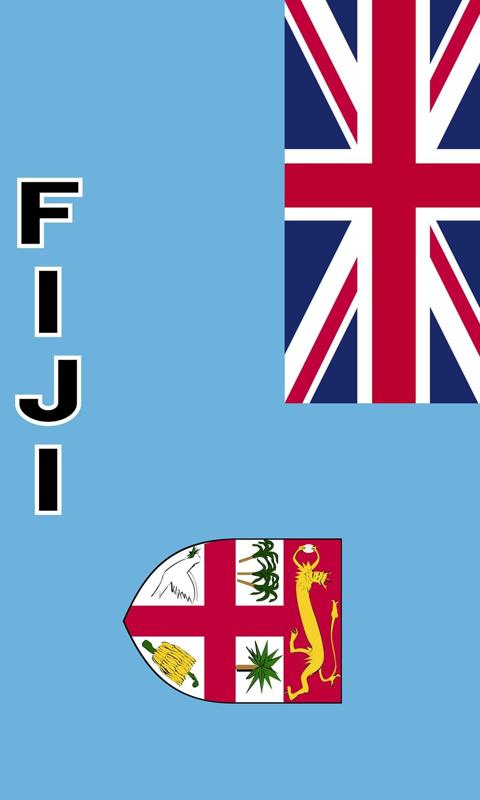 2020东京奥运会斐济国旗高清手机壁纸